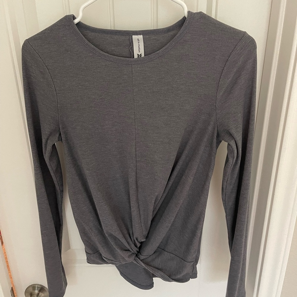 All In Motion long sleeve crop top